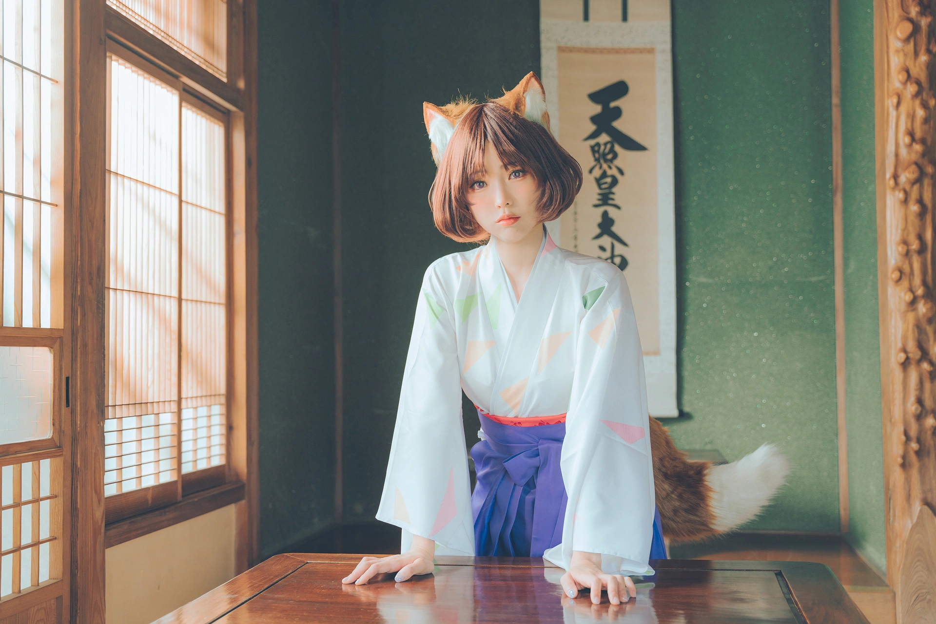 ElyEE子 - NO.115【寫真7月訂閱】A- Dongitsune ~Taisho-era大正小狐狸 1