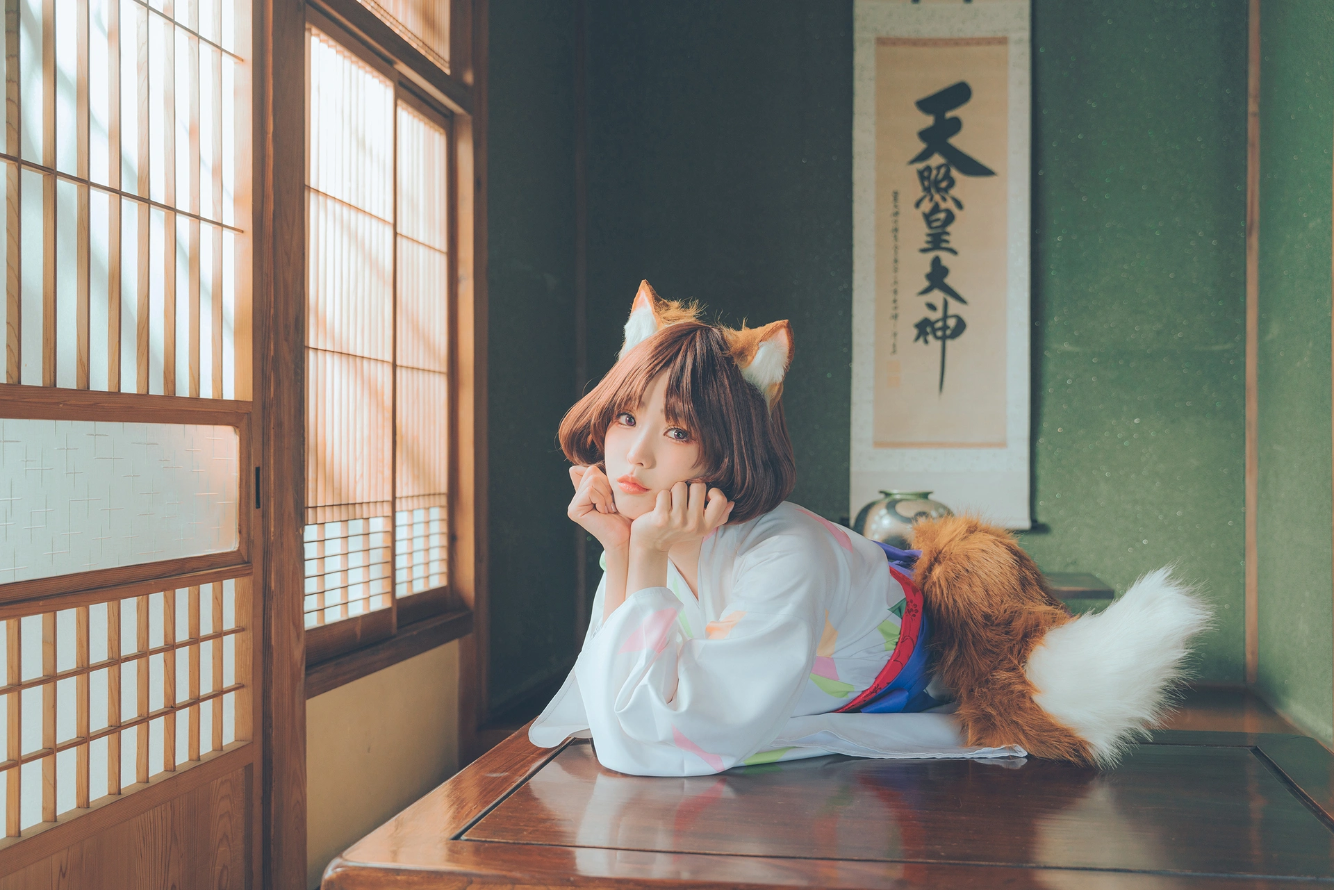 ElyEE子 - NO.115【寫真7月訂閱】A- Dongitsune ~Taisho-era大正小狐狸 2