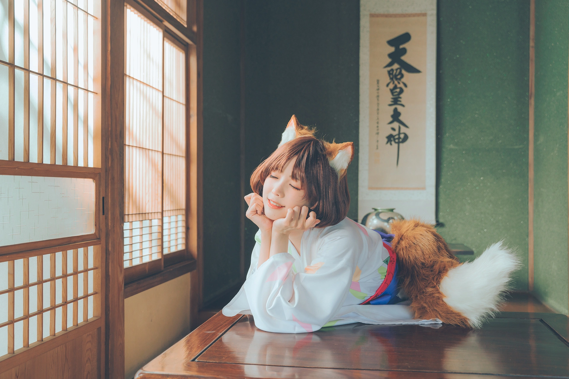 ElyEE子 - NO.115【寫真7月訂閱】A- Dongitsune ~Taisho-era大正小狐狸 3