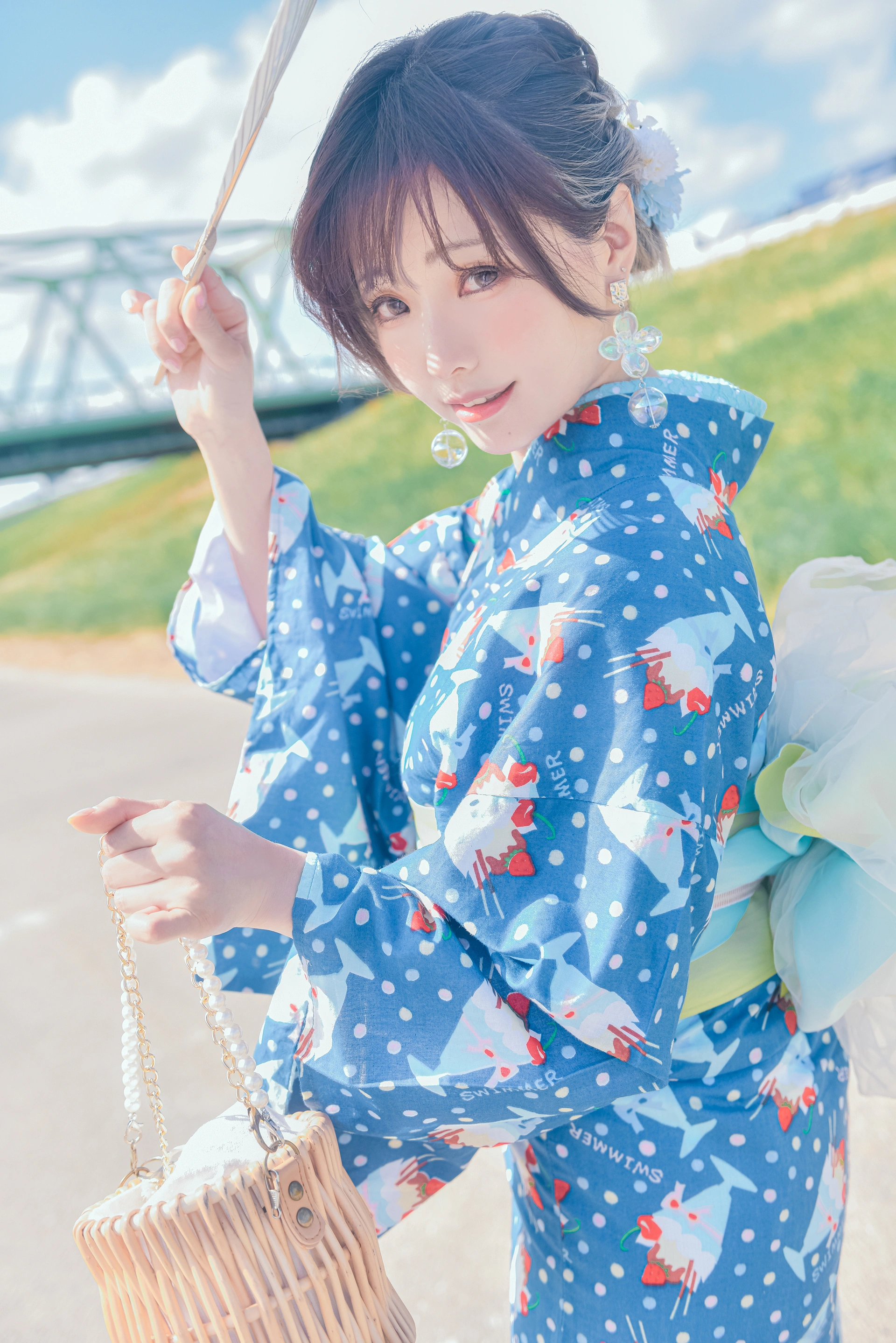 ElyEE子 - NO.121【寫真8月訂閱】A-聖代浴衣 Sundae Yukata 3